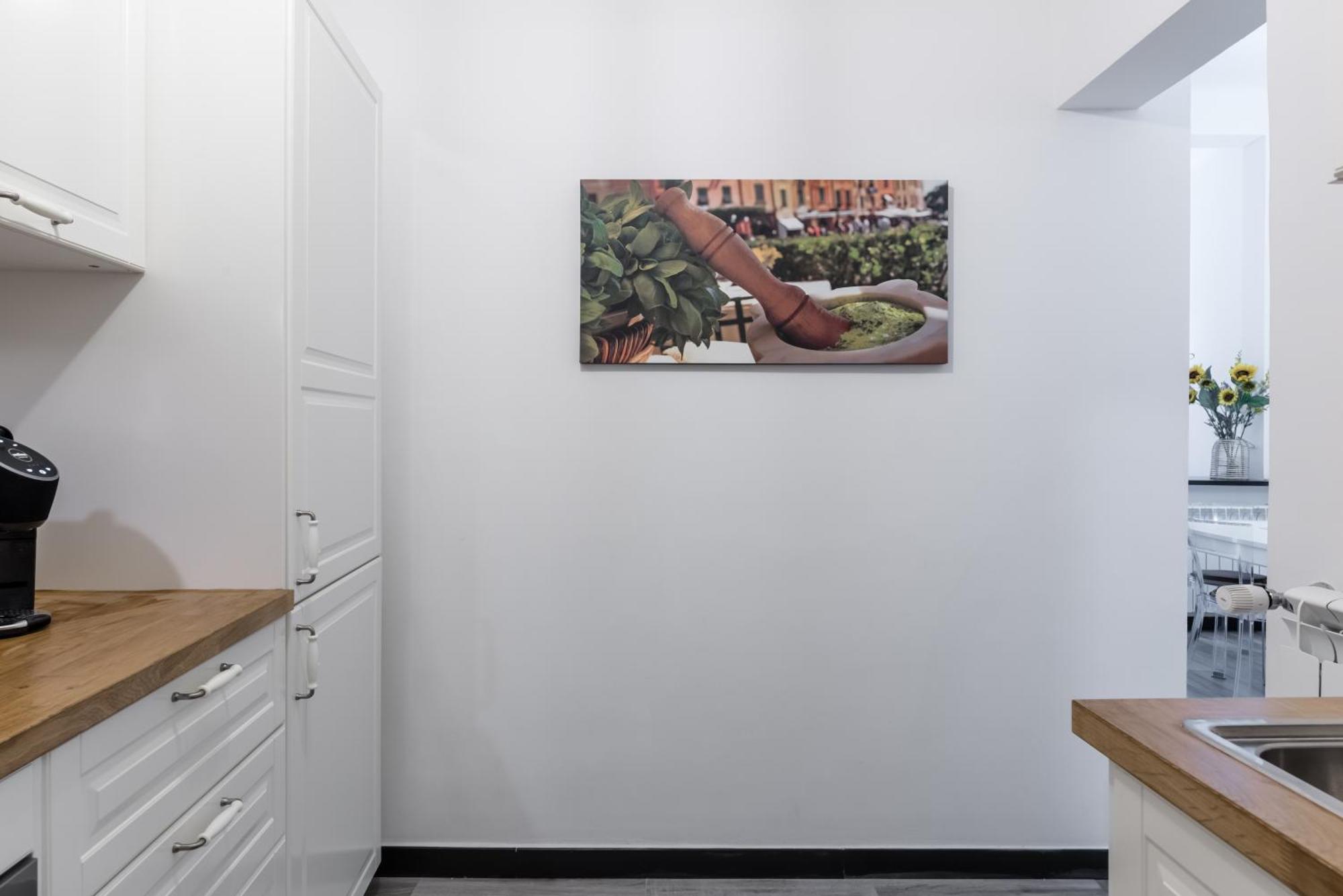 Acquario 5 Minuti, 1Br , Free A-C, Wifi & Netflix "City Center" By Tilo 热那亚 外观 照片
