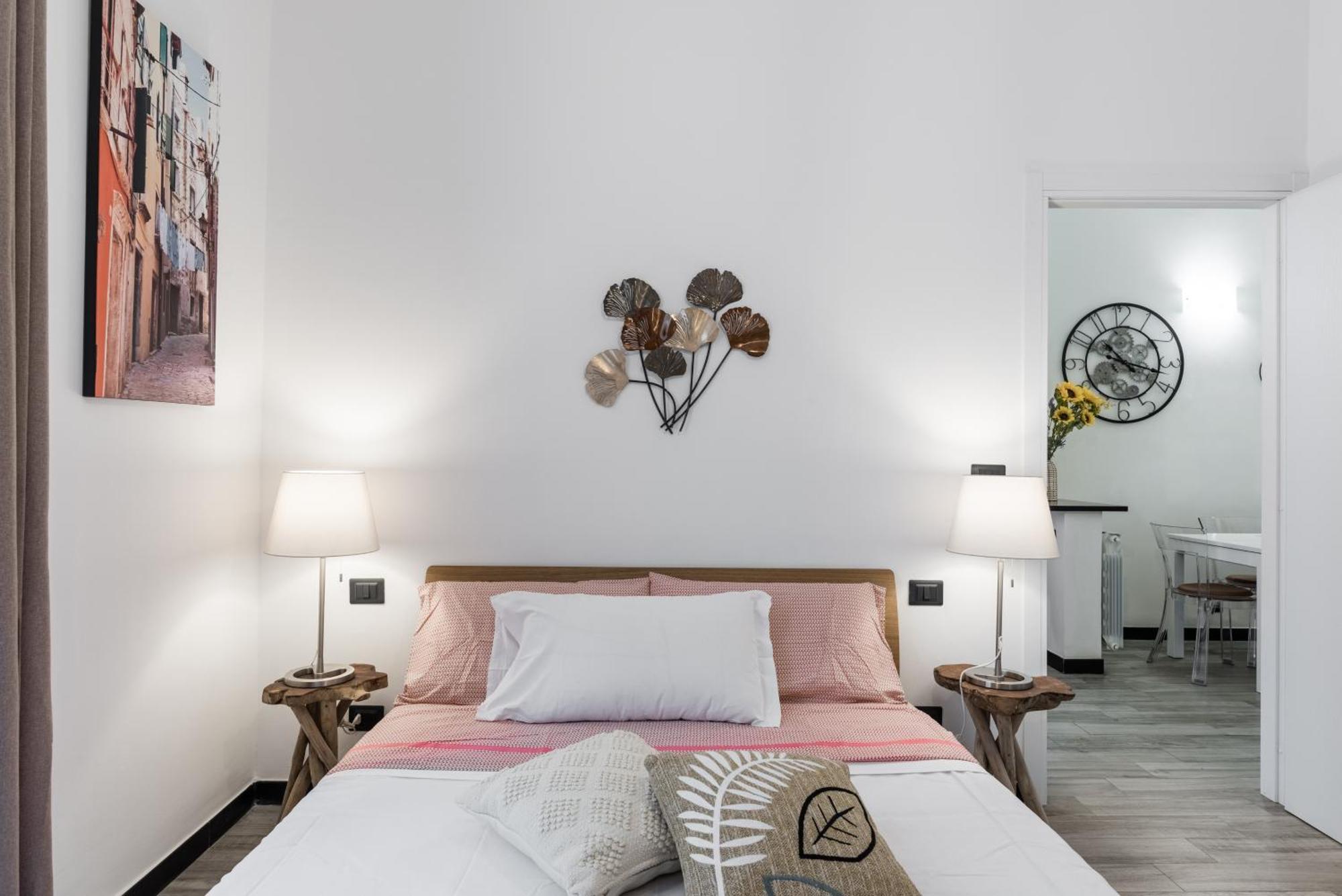 Acquario 5 Minuti, 1Br , Free A-C, Wifi & Netflix "City Center" By Tilo 热那亚 外观 照片